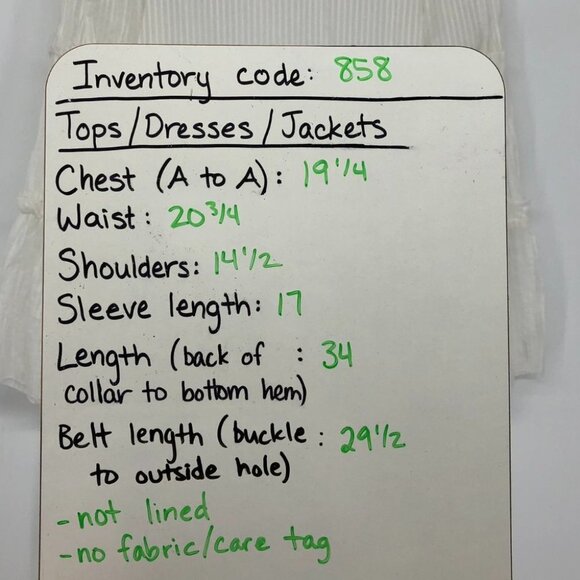 CAMI NYC Shawn White Belted Cotton and Silk Jacquard tiered sleeve mini dress SP - Picture 14 of 16